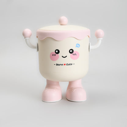 Mumuso Super Cute Storage Bin: Pink
