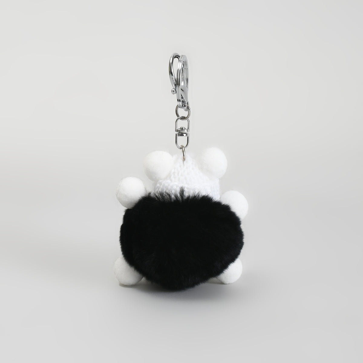 Cute Fluffy Pom Pom Keychain – Cool Sunglasses Bag Charm