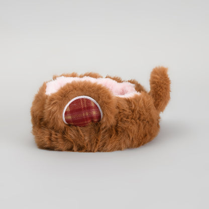 Mumuso Animal Series Headband &amp; Wristbands Set - Cute Bear/ Brown