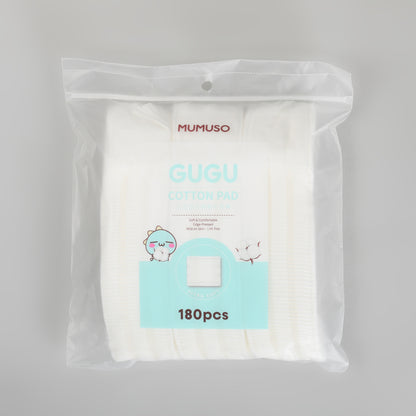 GUGU Cotton Pads – 180 Pcs | Makeup Pads