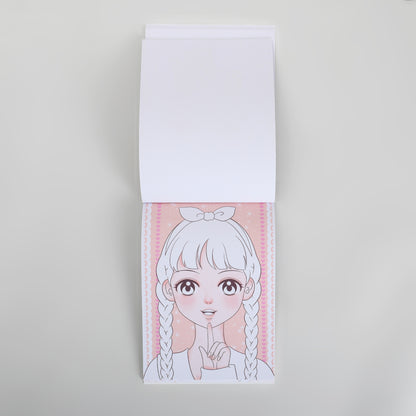 Makeup Stickers Gift Set for Girls – Dress-Up Sticker Book with Rhinestones