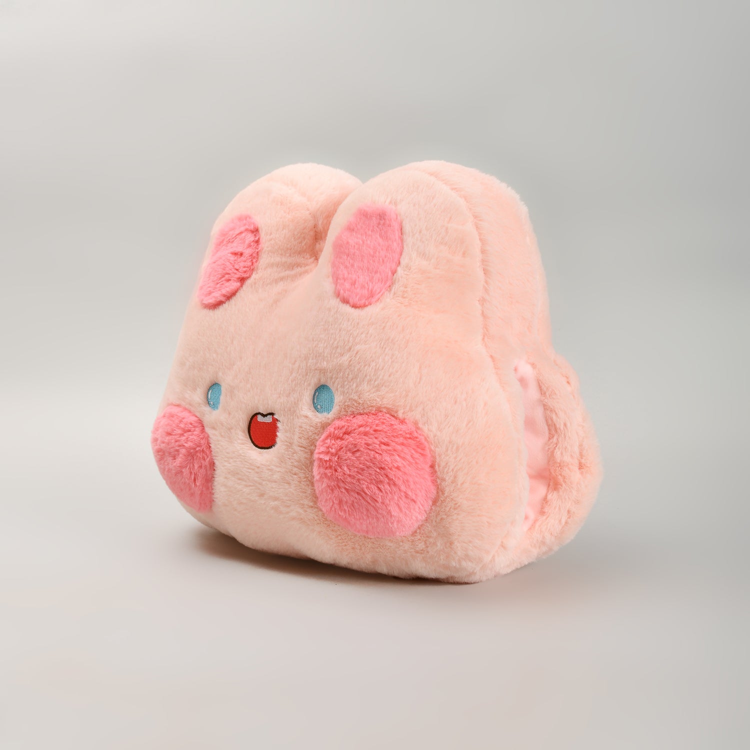 Cute Pink Bunny Rabbit Hand Warmer Pillow- Throw Pilllow