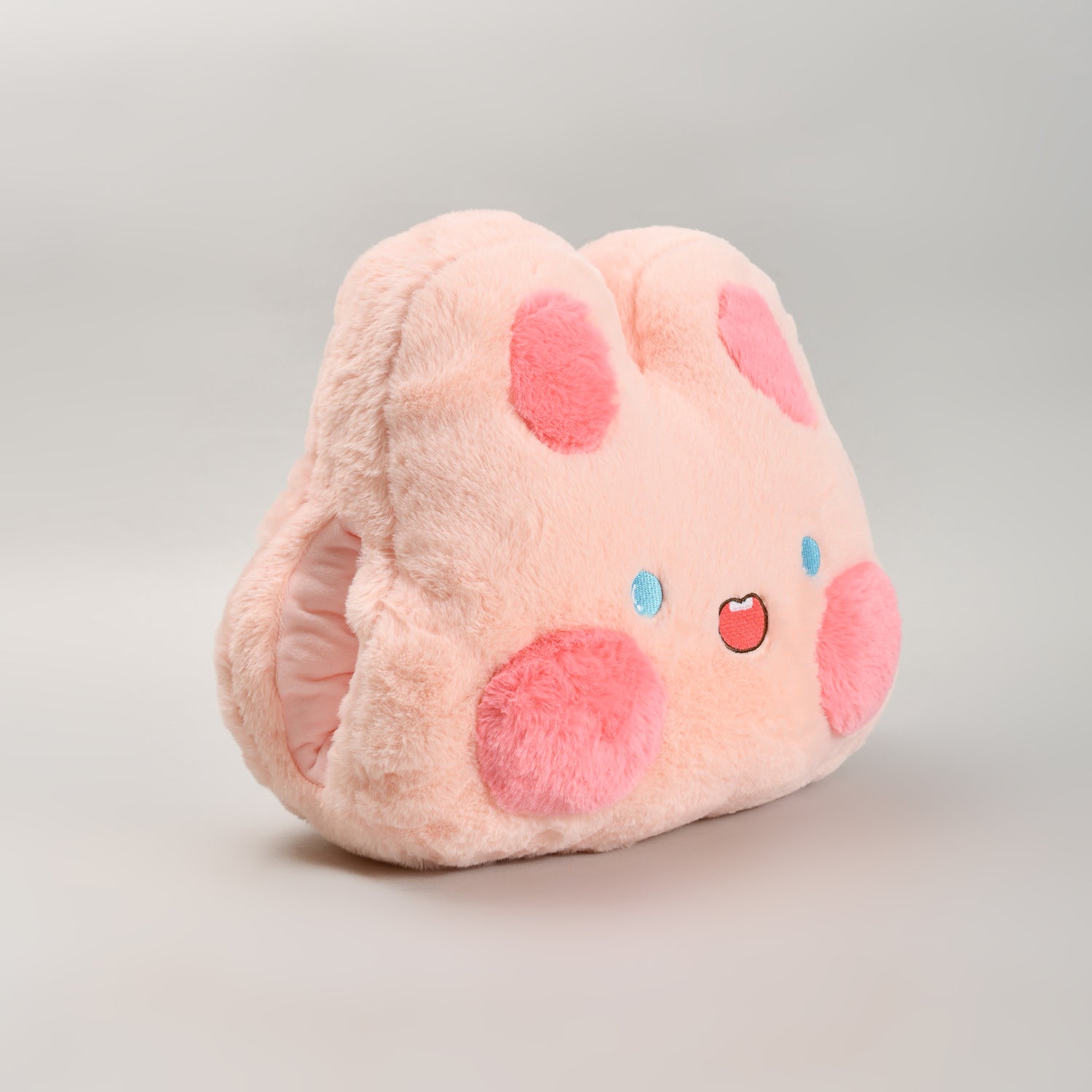 Cute Pink Bunny Rabbit Hand Warmer Pillow- Throw Pilllow