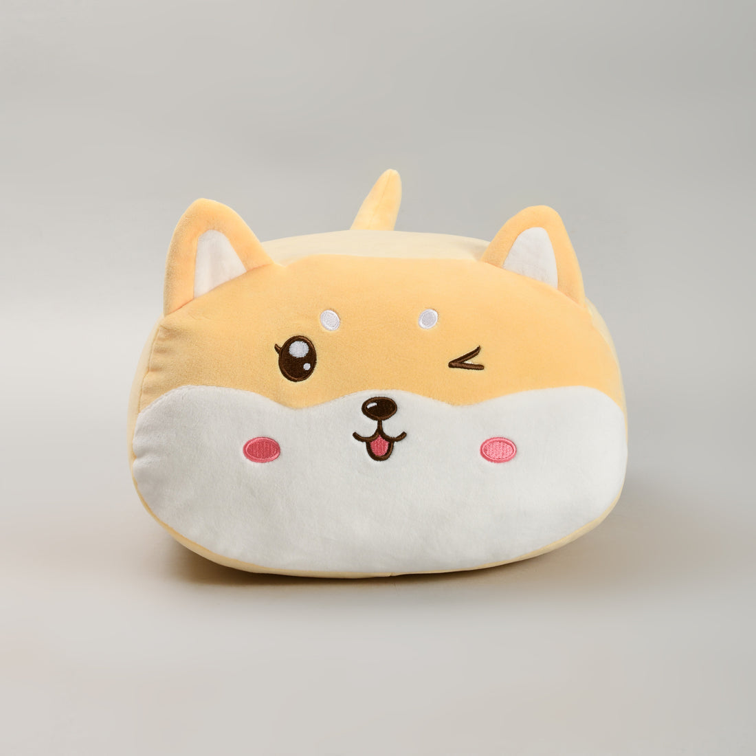 Yellow Shiba Inu Handwarmer Pillow- Plush Pillow/Throw Pillow- So Cozy!