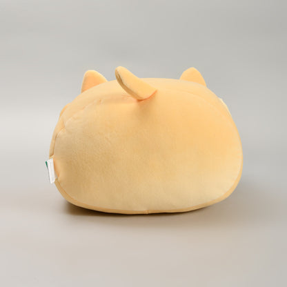 Yellow Shiba Inu Handwarmer Pillow- Plush Pillow/Throw Pillow- So Cozy!