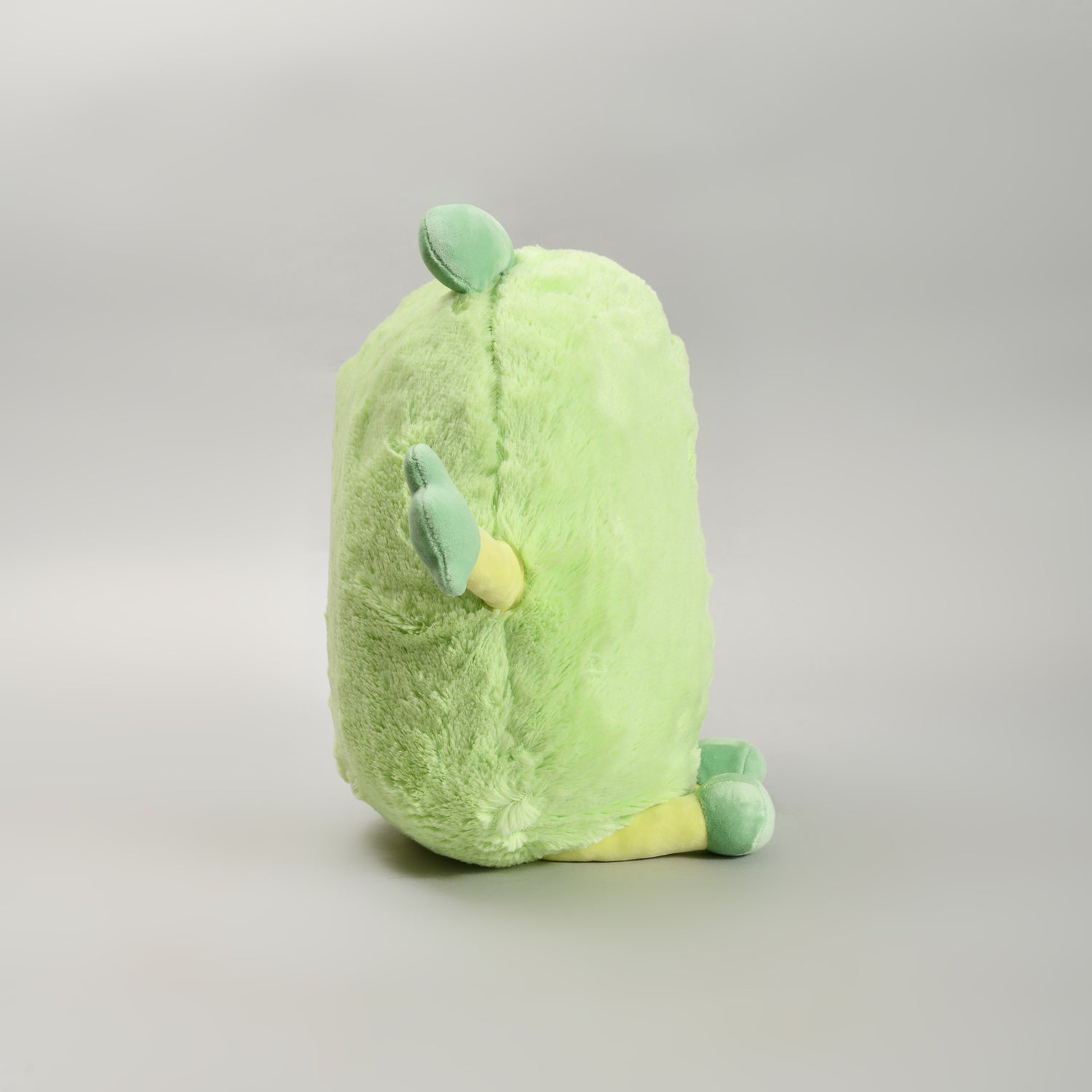 Adorable Green Monster Throw Pillow- Plush Pillow