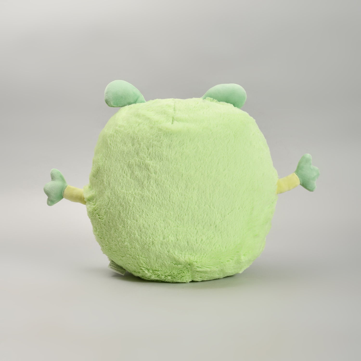 Adorable Green Monster Throw Pillow- Plush Pillow