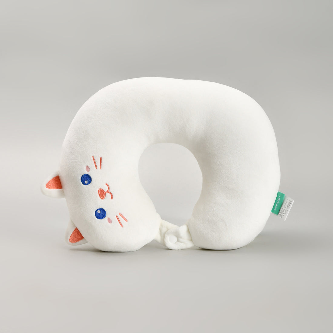 Premium Quality Cute White Cat Neck Pillow