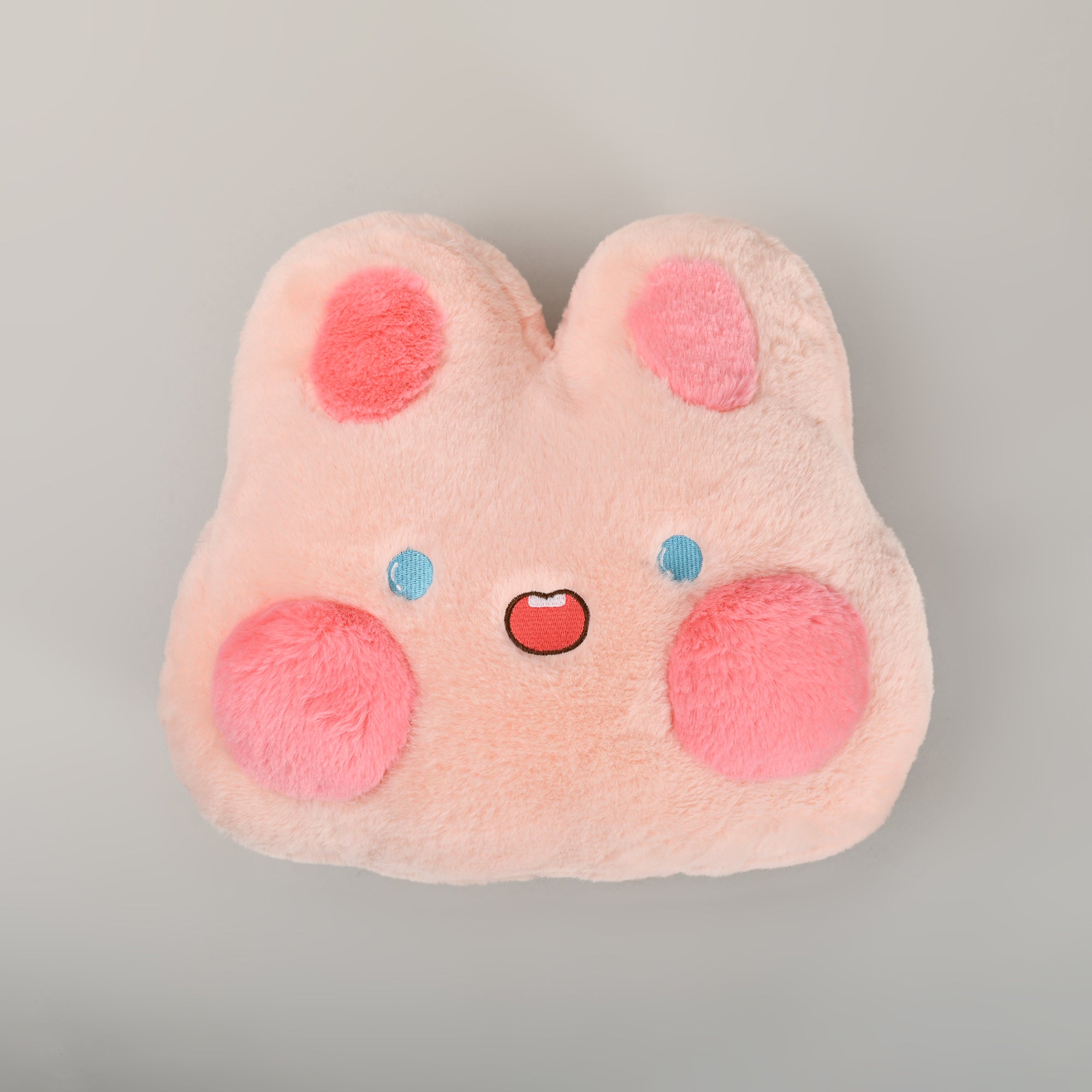 Cute Pink Bunny Rabbit Hand Warmer Pillow- Throw Pilllow