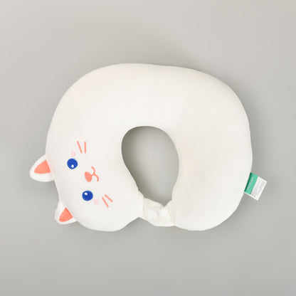 Premium Quality Cute White Cat Neck Pillow