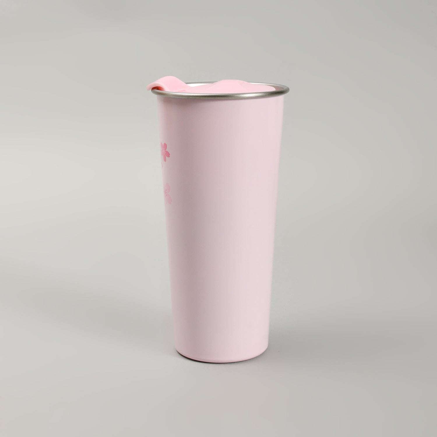 Insulated Pink Cherry Blossom Tumbler- 500ml