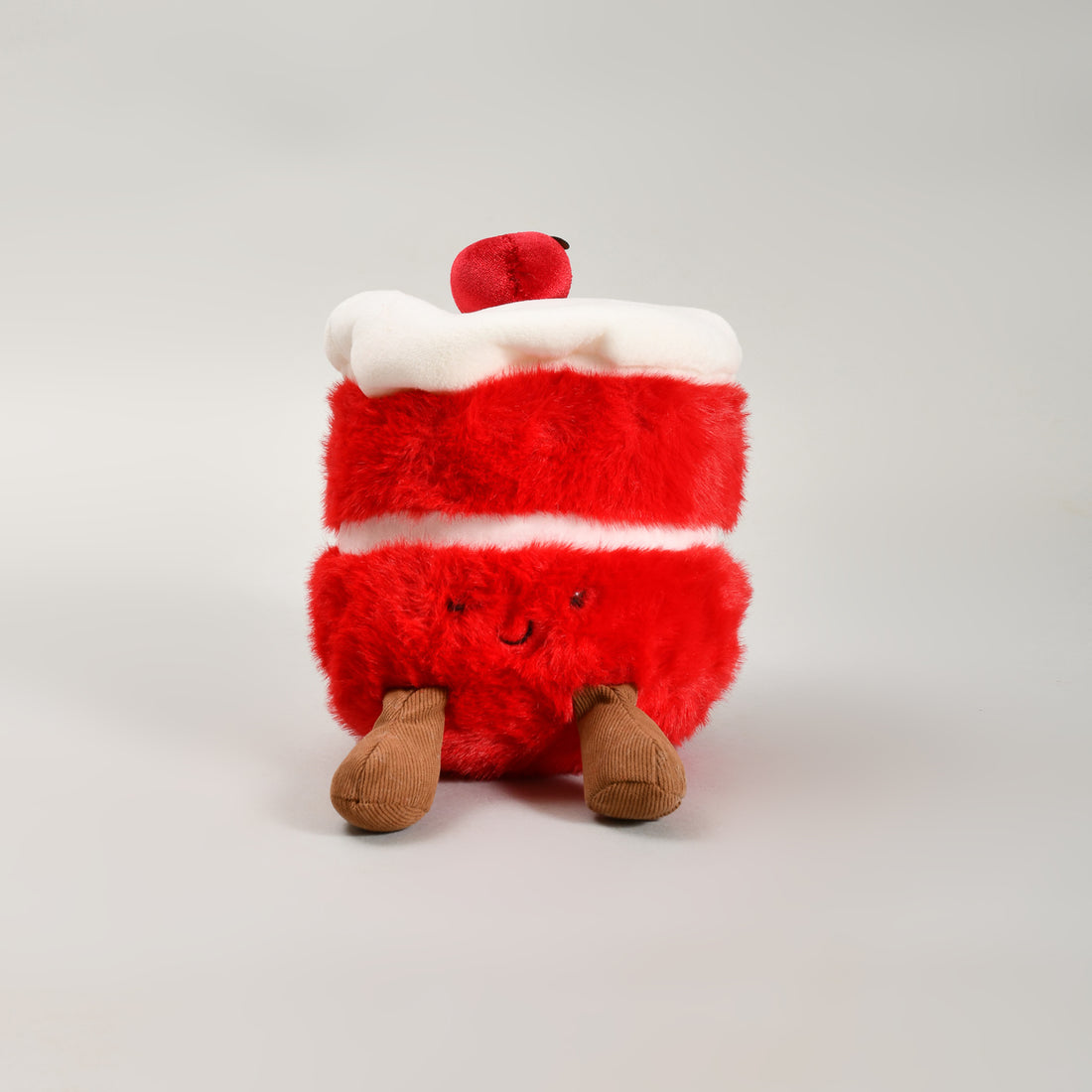 23cm Red Cherry Cake Plush Toy- Don&