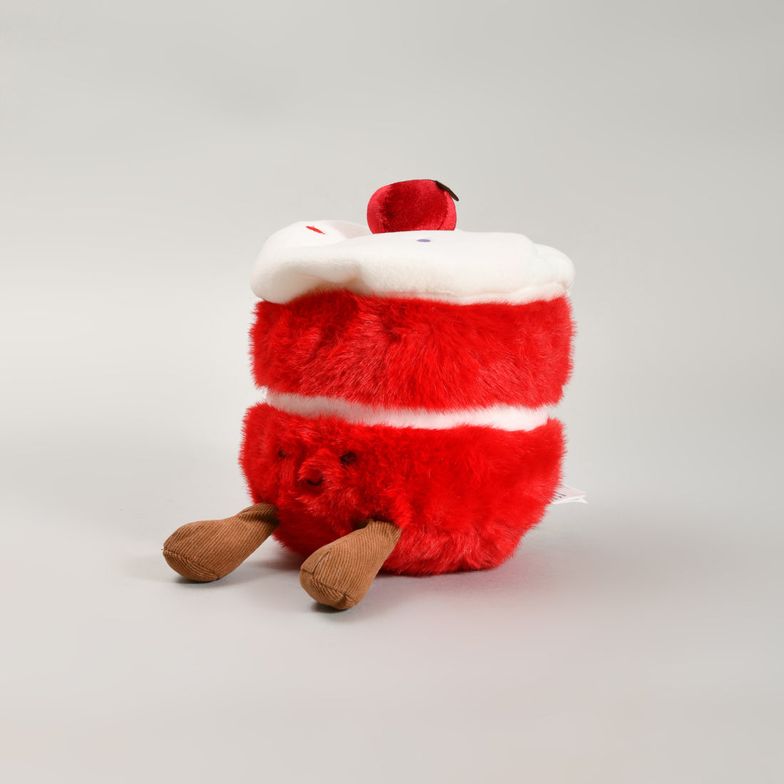 23cm Red Cherry Cake Plush Toy- Don&