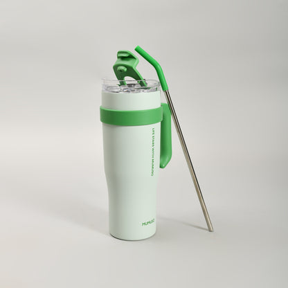 Green Insulated Tumbler- 1200ml