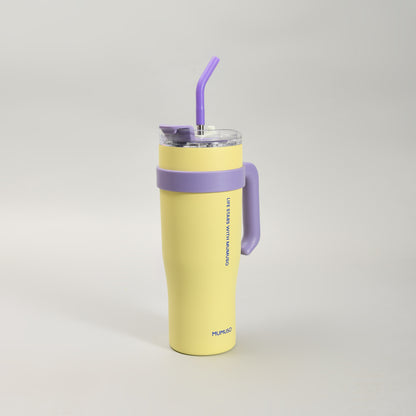 Yellow Insulated Tumbler- 1200ml
