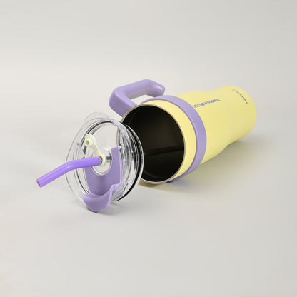 Yellow Insulated Tumbler- 1200ml