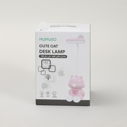 Mumuso Cute Cat Desk Lamp - Light Blue