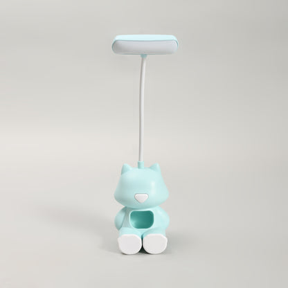 Mumuso Cute Cat Desk Lamp - Light Blue