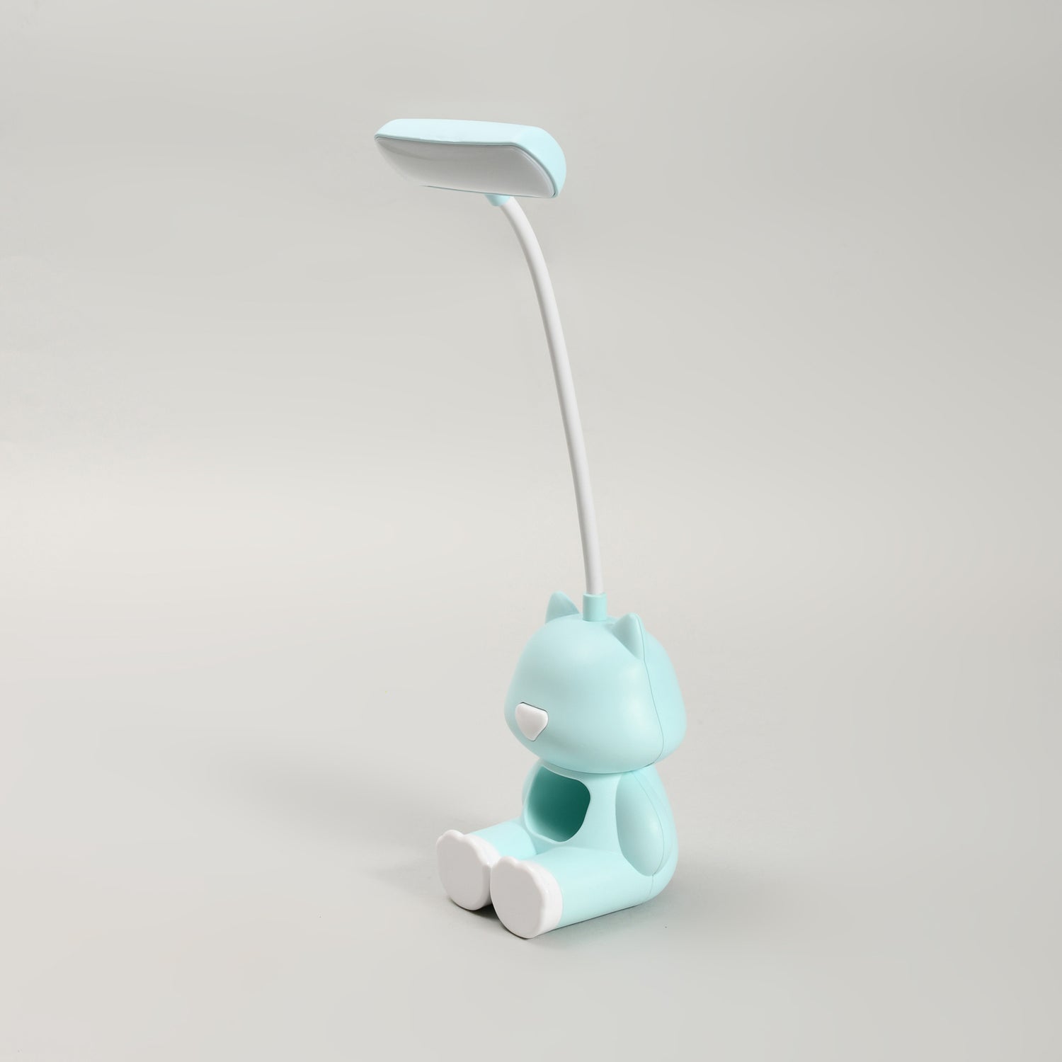 Mumuso Cute Cat Desk Lamp - Light Blue