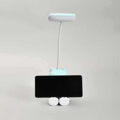 Mumuso Cute Cat Desk Lamp - Light Blue