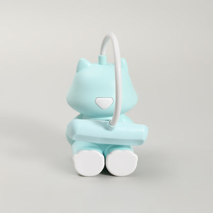 Mumuso Cute Cat Desk Lamp - Light Blue