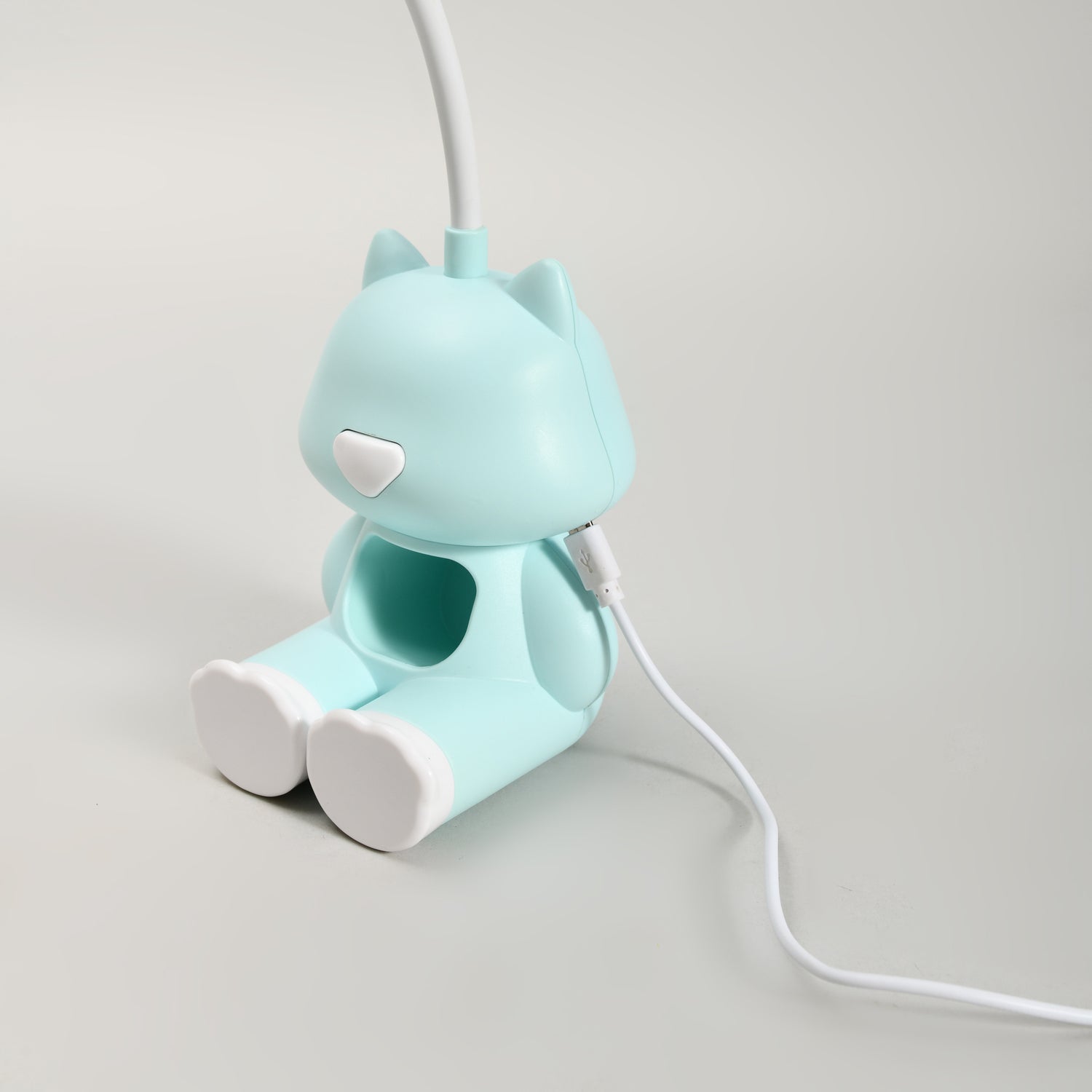 Mumuso Cute Cat Desk Lamp - Light Blue