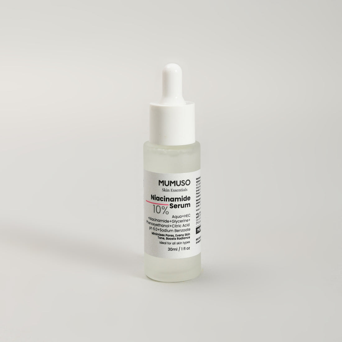 Mumuso Skin Essentials: Niacinamide Serum- 30ml