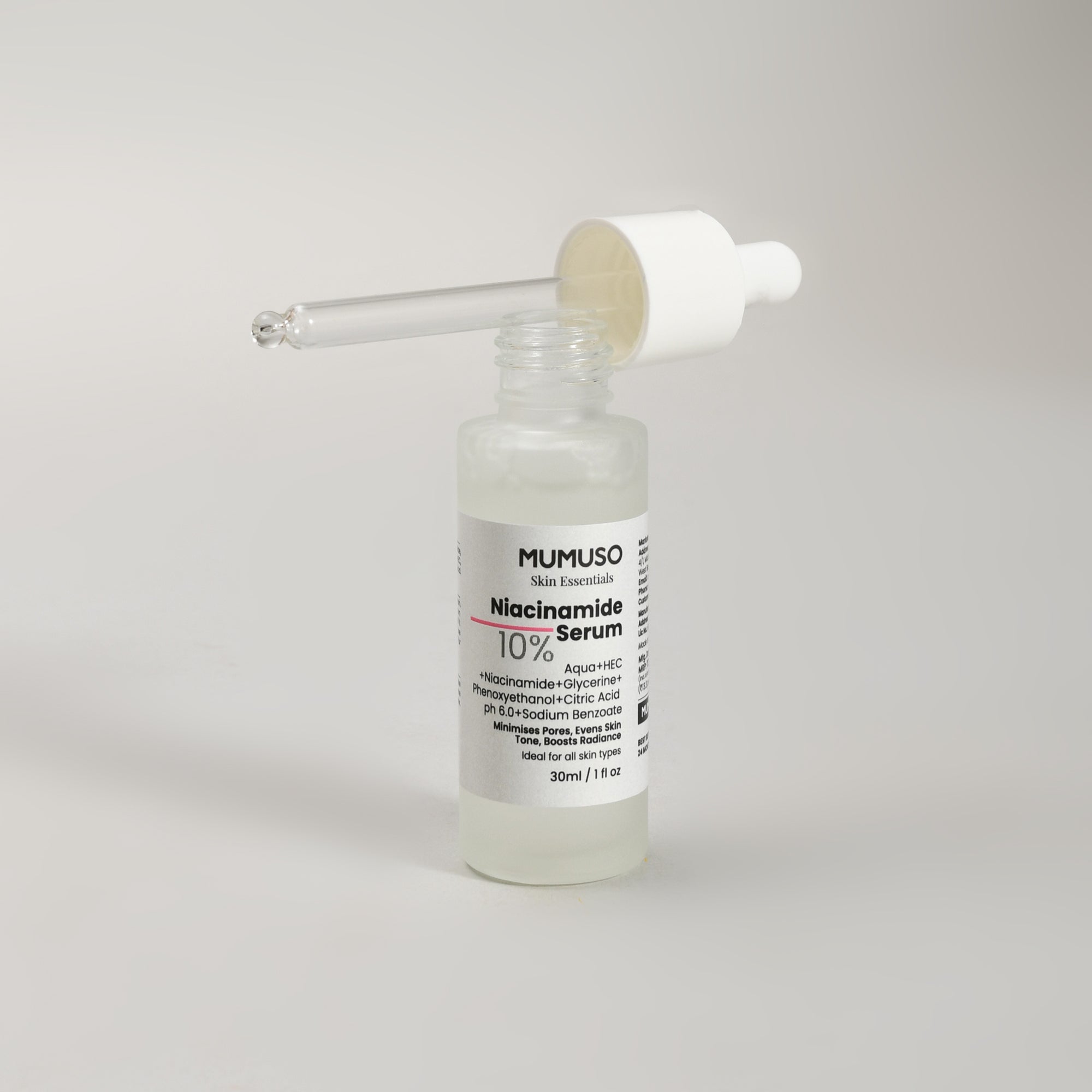 Mumuso Skin Essentials: Niacinamide Serum- 30ml