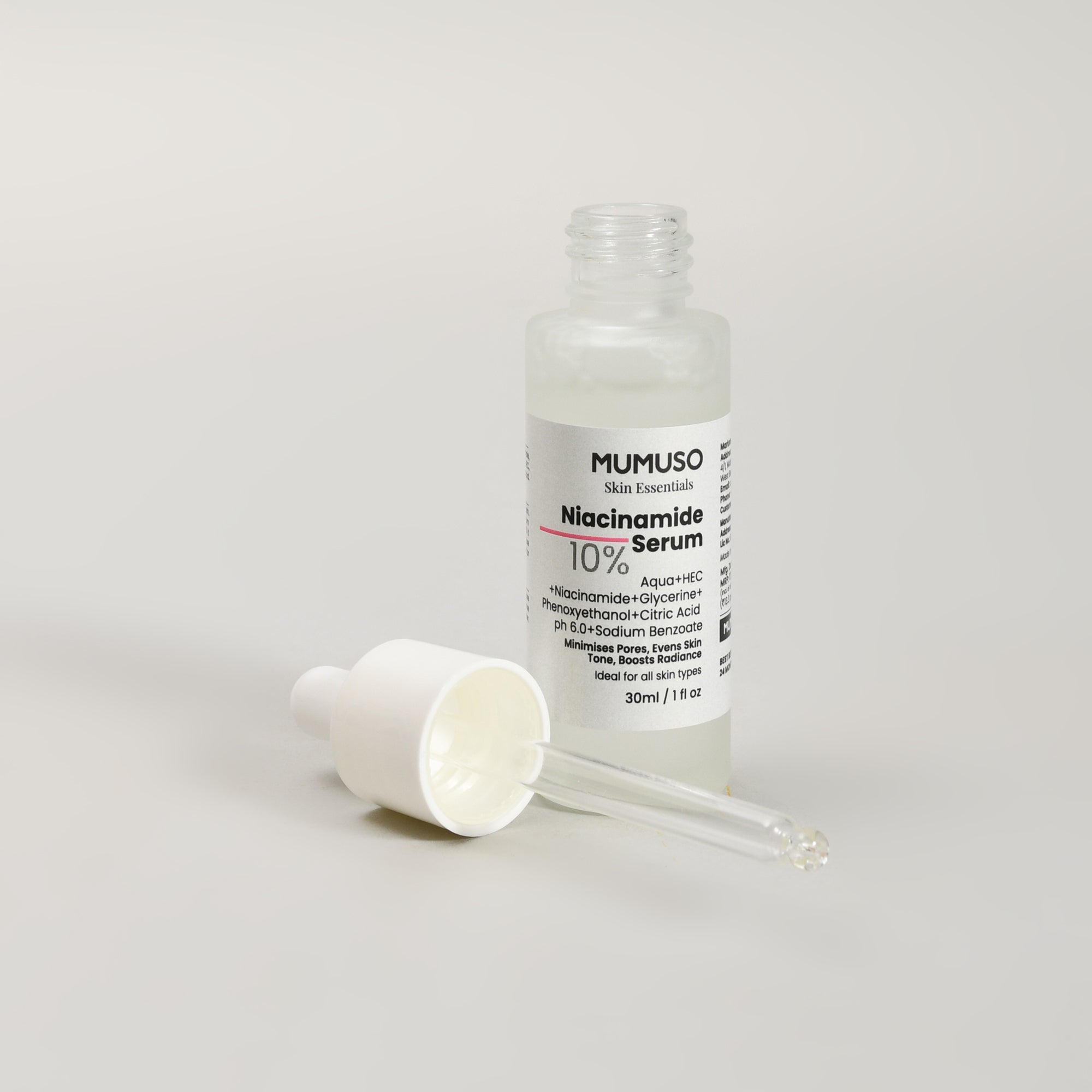 Mumuso Skin Essentials: Niacinamide Serum- 30ml