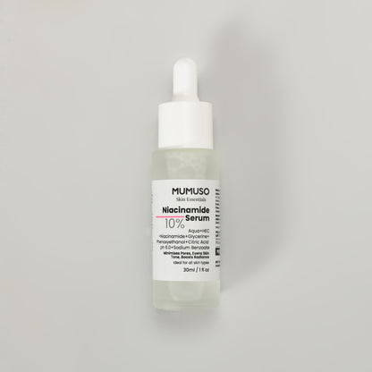 Mumuso Skin Essentials: Niacinamide Serum- 30ml