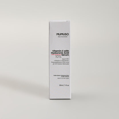 Mumuso Skin Essential: Vitamin C with Hyaluronic Acid Serum- 30ml