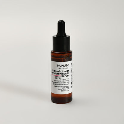 Mumuso Skin Essential: Vitamin C with Hyaluronic Acid Serum- 30ml