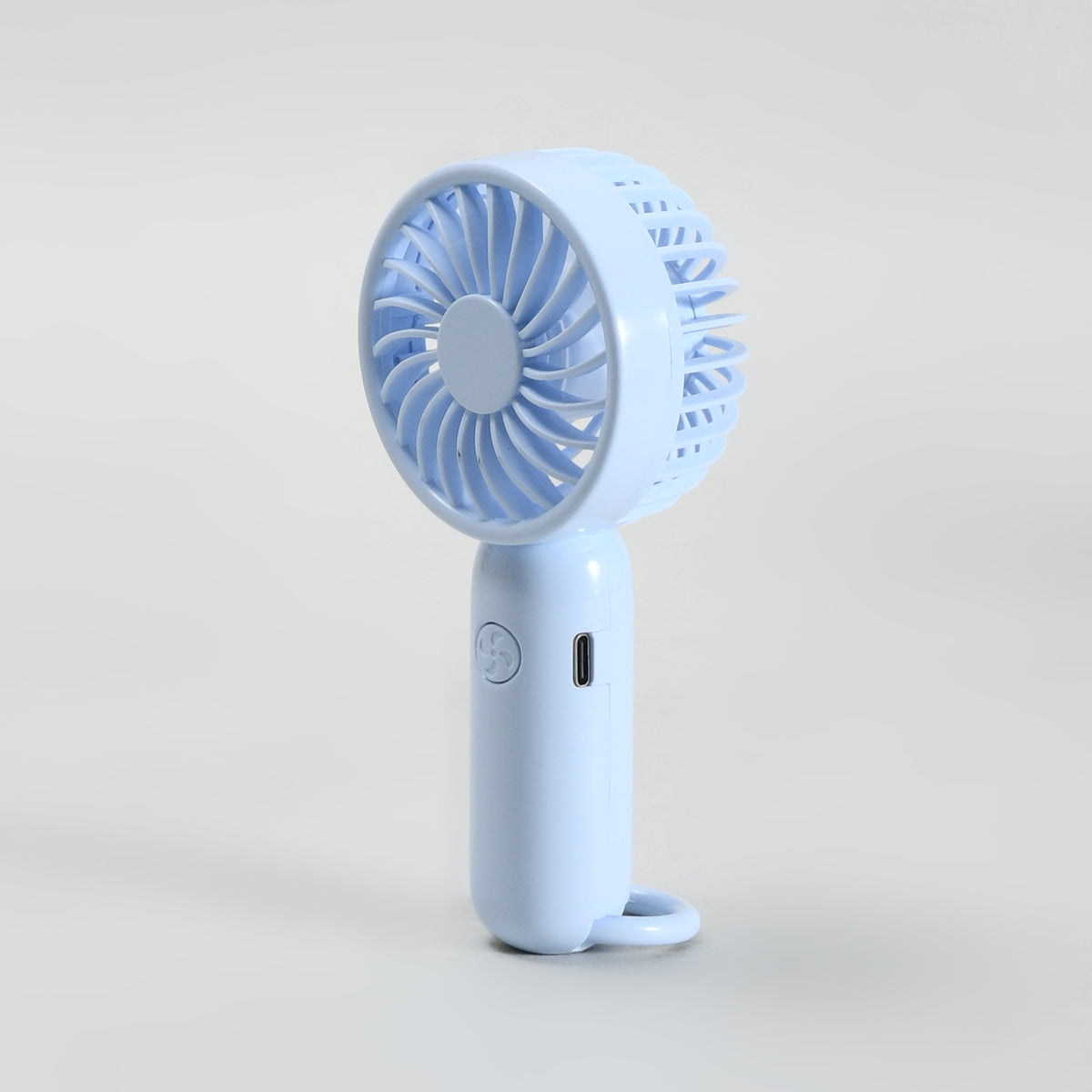Mumuso Minimalist Handheld Fan - Blue