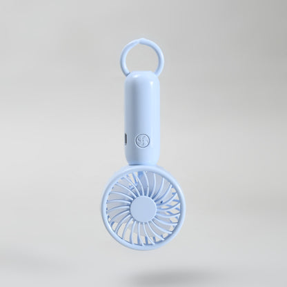 Mumuso Minimalist Handheld Fan - Blue