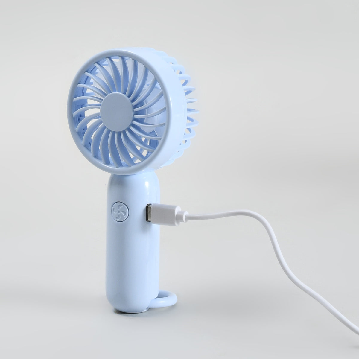 Mumuso Minimalist Handheld Fan - Blue