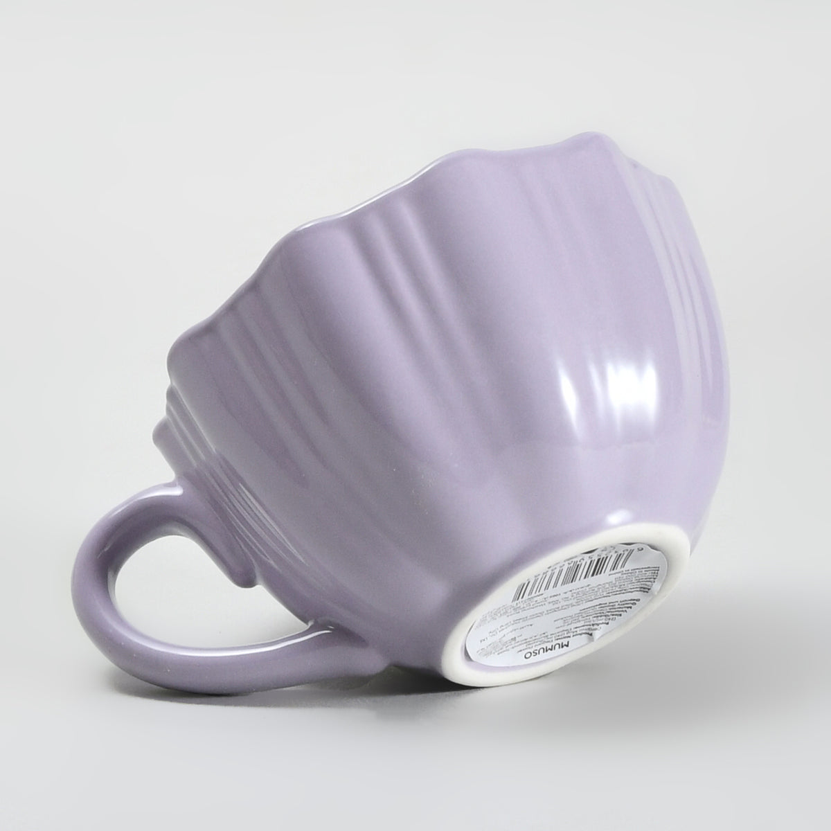Super Pretty Flower Ceramic Mug- Purple/ 240ml