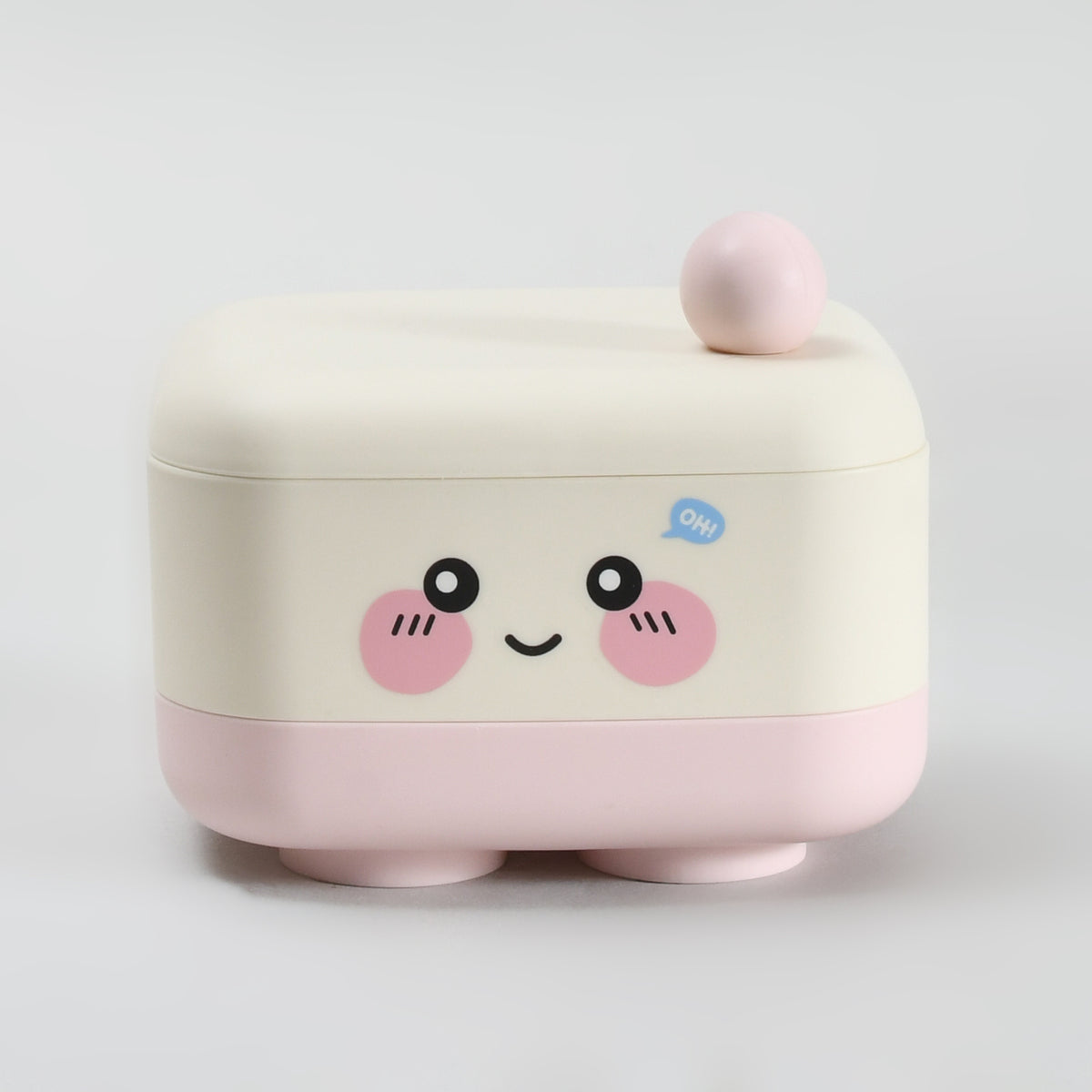 Mumuso Macroon Series Soap Case- Pink &amp; Blue
