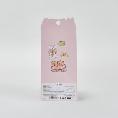 Kawaii Capybara Crystal Stickers