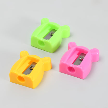 Colourful  Eraser &amp; Pencil Sharpener Set- Pack of 6