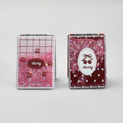 Cherry Collection Mini Folding Mirror - 1 pc