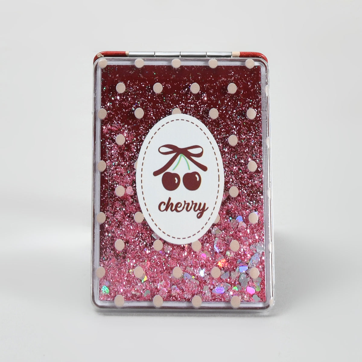 Cherry Collection Mini Folding Mirror - 1 pc