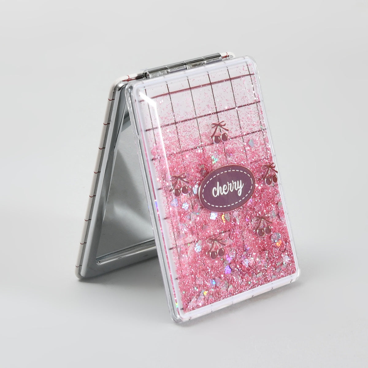 Cherry Collection Mini Folding Mirror - 1 pc