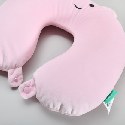 Pink Ultra Cute Rabbit U-Shaped Neck Pillow