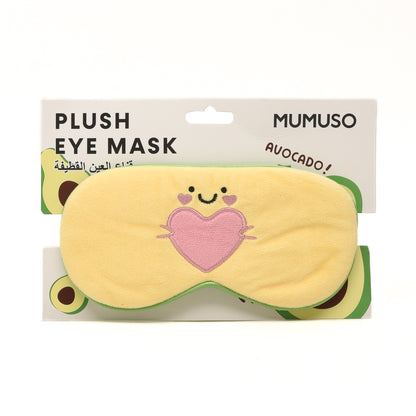 Cute Avocado Relaxing Plush Eye Mask
