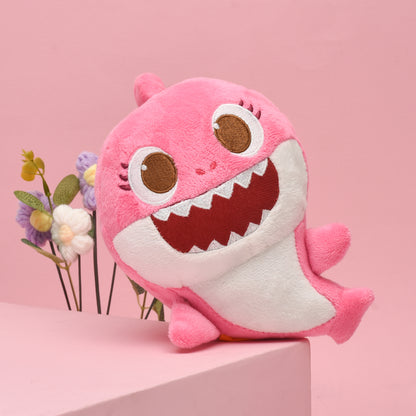 Baby Shark Musical Plush Doll- Pink- 8inch
