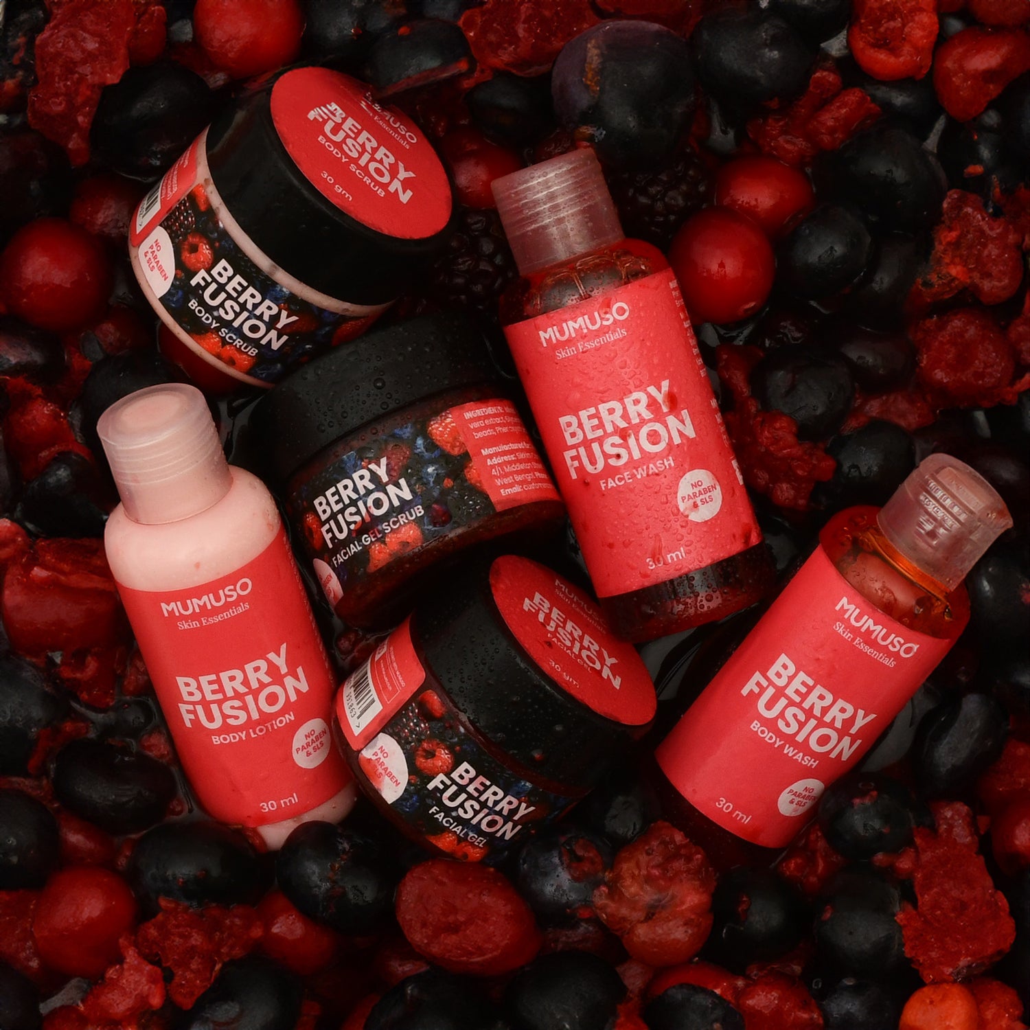 Wanderlust Travel Kit - Berry