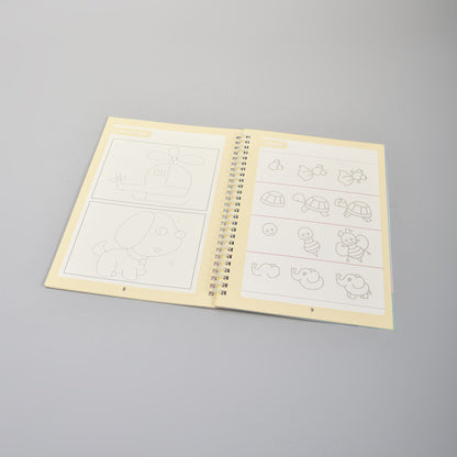 Engaging Picture Tracing Workbook for Kids- Helps Learning!