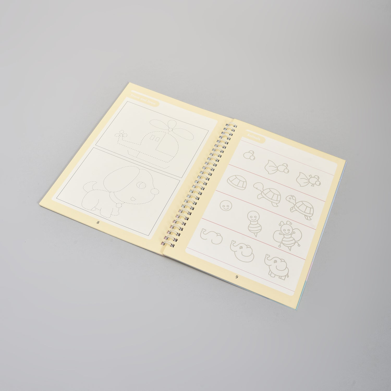 Engaging Picture Tracing Workbook for Kids- Helps Learning!