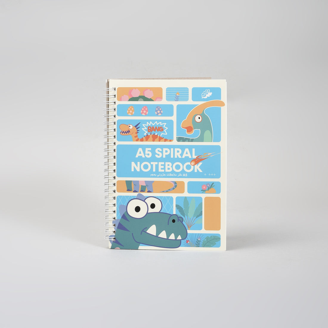 A5 Spiral Notebook- Dinosaur Paradise