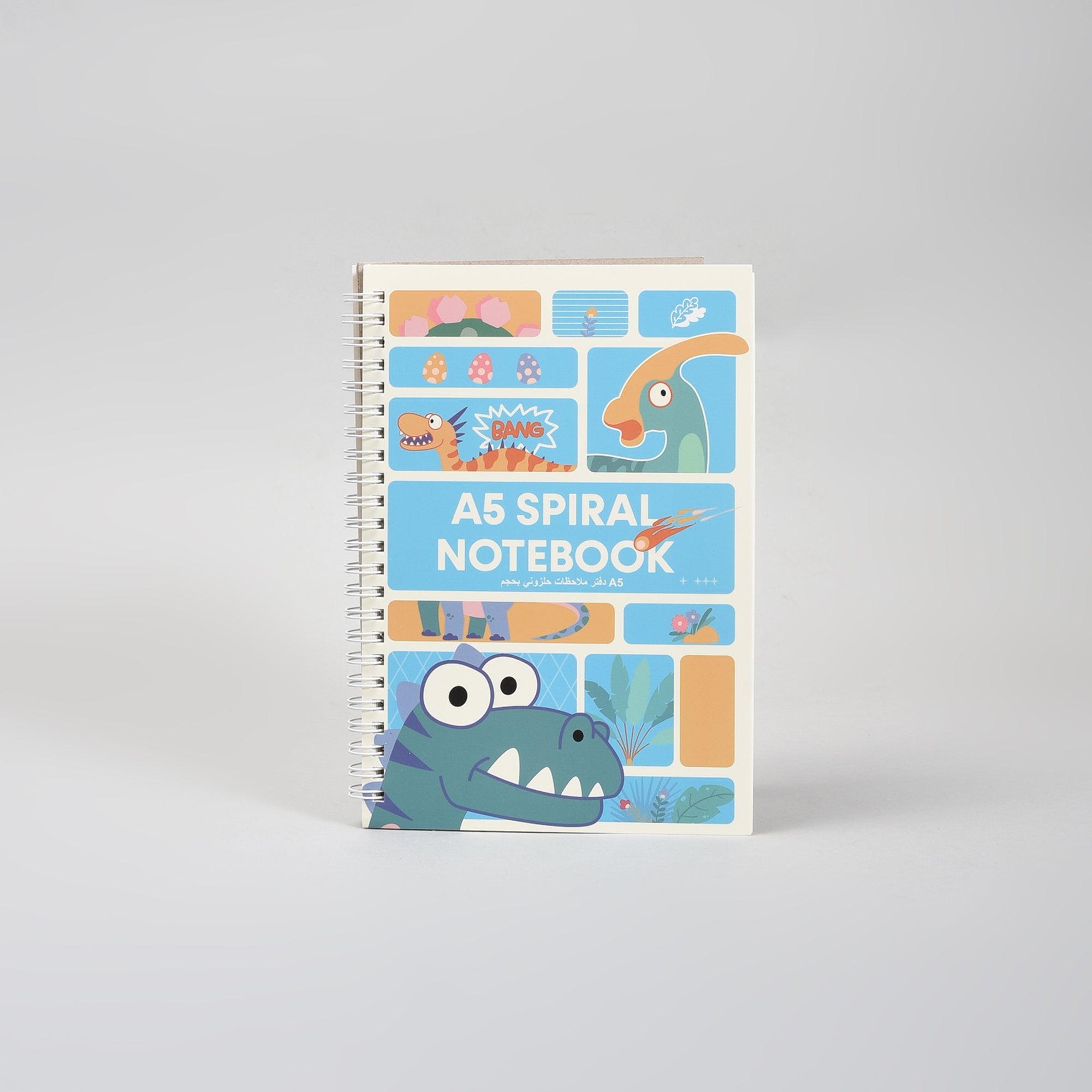 A5 Spiral Notebook- Dinosaur Paradise